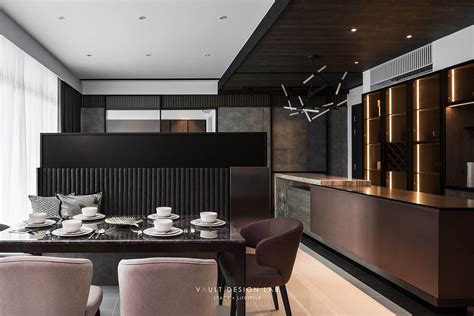 interior design  light collection iii penang malaysia dry kitchen