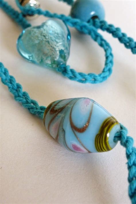 franciens haakwerk necklace  favorite beads  color