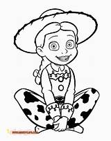 Jessie Toy Story Coloring Pages Drawing Getdrawings Divyajanani sketch template