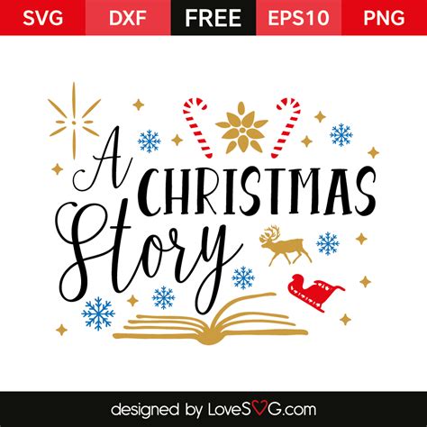christmas story lovesvgcom