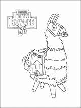 Fortnite Coloring Pages Printable Llama Print Kids Sheets Color Printables Lama Skins Mandala Raven Pixels Night Cartoon Top Loading Popular sketch template