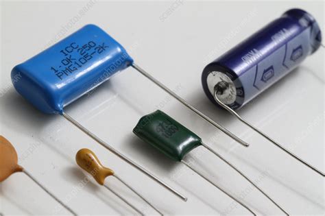 capacitors stock image  science photo library