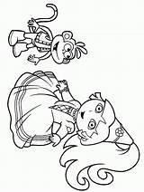 Coloring Pages Dora Nick Jr Explorer Princess Printable Kids Print Monkey Drawing Sheets Book Comments Printables Library Getdrawings Getcolorings Rogers sketch template