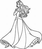 Aurora Coloring Pages Princess Color Wecoloringpage Book Sheets sketch template