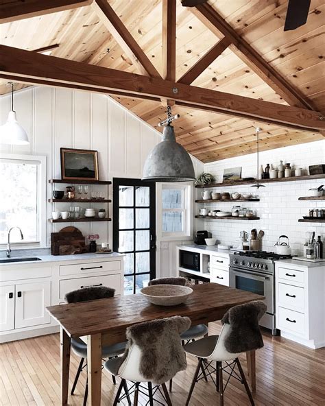 pin  tiffany madill  kitchens modern farmhouse kitchens rustic