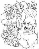 Jesus Coloring Pages Heals Sick Blind Printable Color Getcolorings Man Ma Who sketch template