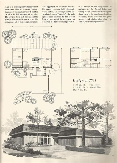 vintage house plans  contemporary designs part