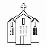 Chiesa Gereja Colorare Mewarnai Iglesia Disegni Coloring Anak Kartun Katolik sketch template