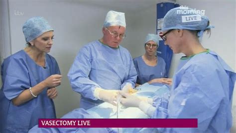 This Morning Airs Live Vasectomy Operation Daily Star