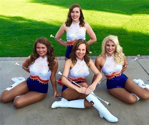 Auburn Majorette Cheer Outfits Famous Cheerleaders Hot Cheerleaders