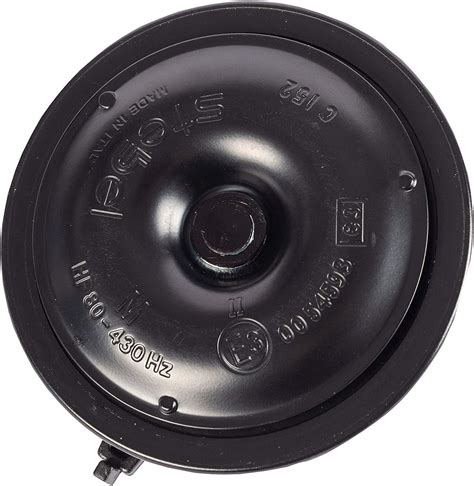 stebel disc horn hf black hz  amazoncouk automotive