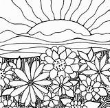 Coloring Pages Lichtenstein Roy Sunrise Getcolorings Printable sketch template