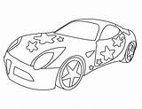 Civic Honda Coloring Pages Silhouette Getdrawings sketch template