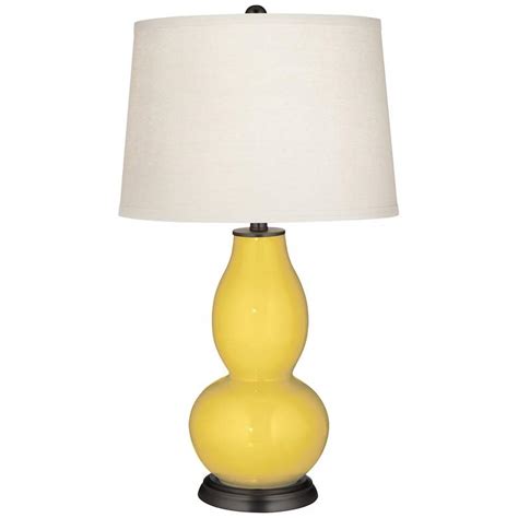 lemon zest double gourd table lamp p lamps