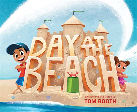 day   beach book  tom booth official publisher page simon schuster