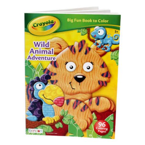 wholesale crayola wild animal adventure coloring book dollardays