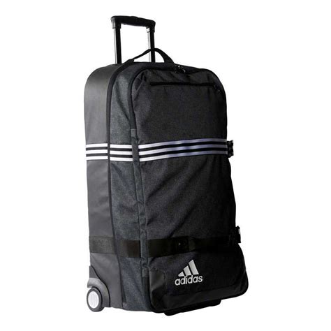adidas bag travel trolley xl black buy  offers  traininn