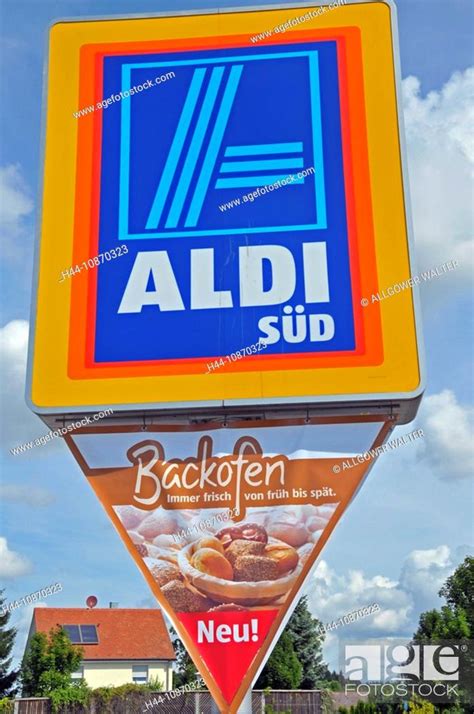 europe germany thorn town baden wurttemberg aldi  aldi south offer supply food market