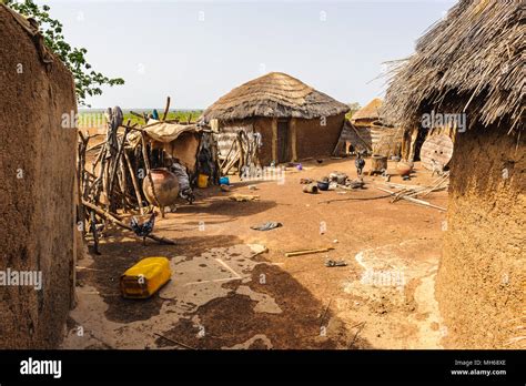 close view   poor house  living   people  ghana africa stock photo alamy