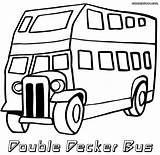 Bus Decker Double Coloring Pages Drawing Colorings Getdrawings sketch template