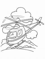 Helicopter Coloring Landing Pages sketch template