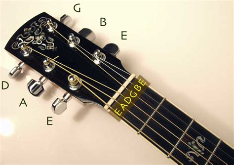 tune  guitar standard  tuning ebgdae  beginners guide hubpages