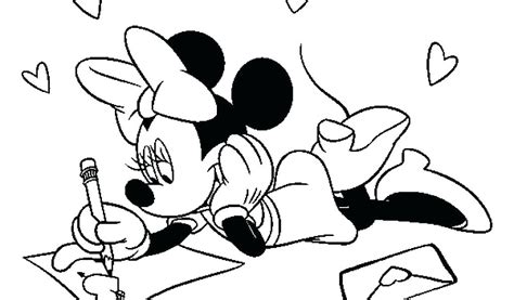minnie mouse bow coloring page  getdrawings