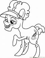 Coloring Applesauce Auntie Pages Pony Coloringpages101 Friendship Magic Little sketch template