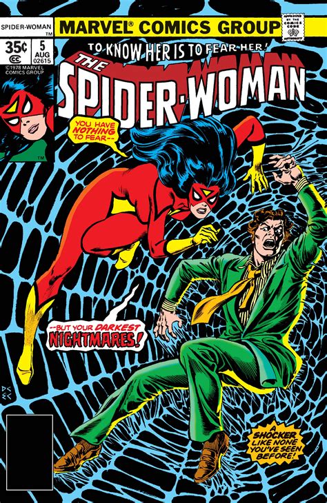 spider woman 1978 5 comic issues marvel