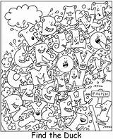 Hidden Coloring Find Printable Alphabet Pages Puzzles Dover Publications Color Sheets Doverpublications Kids Printables Worksheets Colouring Waldo Puzzle Animals Where sketch template