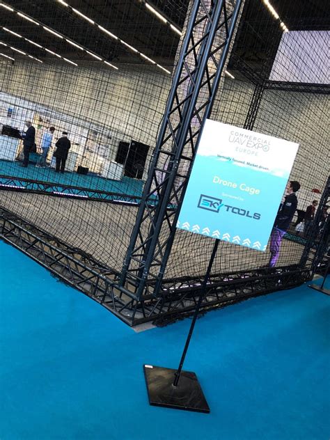 skytools drone cage uav expo coverdrone