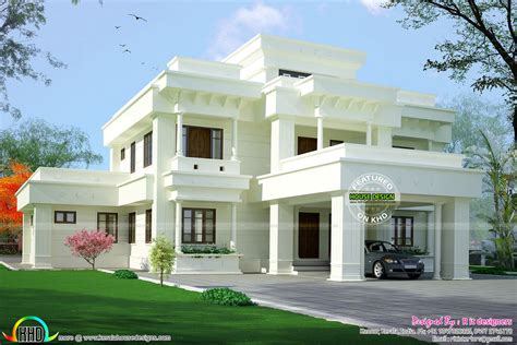 elegant  modern home architecture kerala home design  floor plans  dream houses