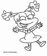 Rugrats Coloring Pages Angelica Pickles Happy Face Tommy Printable Color Getcolorings Kids Getdrawings Draw Choose Board sketch template