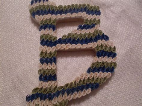 alphabetic letters   color quilling  libbyloucreations
