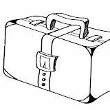 Maletas Suitcases Imprimir Imágenes Valise sketch template
