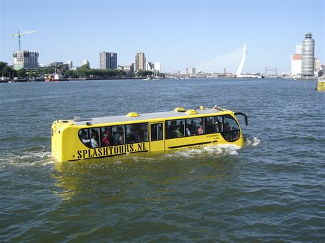 rotterdam splashtours bus   water  photo  flickriver