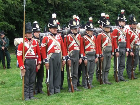 reenactors british guards napoleonic wars british army coldstream