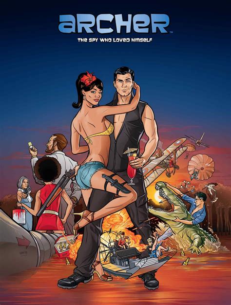 Archer Cartoons Archer Cartoon Archer Cartoon Archer Tv Show Poster