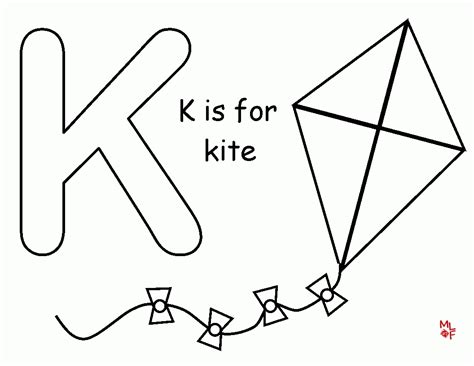 preschool kite az coloring pages coloring home