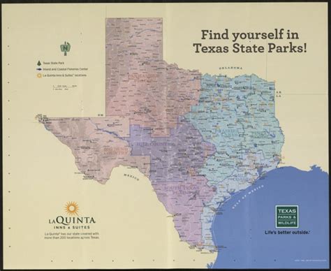 map  texas state parks gadgets