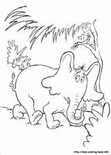 Horton Seuss Hears Clipart Sent Ortone Quem Quelque Ausmalbilder Coloriez Dibujar Library Cartoni Coloriages Desenhosparacolorir Condividi sketch template