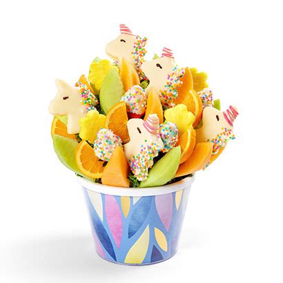 edible arrangements fruit baskets unicorn magic fruit bouquet