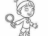 Toyland Detective Noddy Coloring Pages Colour Drawing Games sketch template