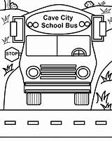 Bus Coloring School Printable Pages Kids Bestcoloringpagesforkids sketch template
