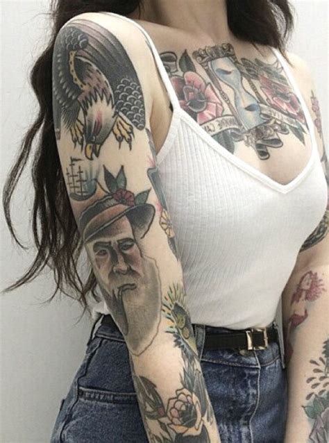 Pin On Popular Sleeve Tattoos