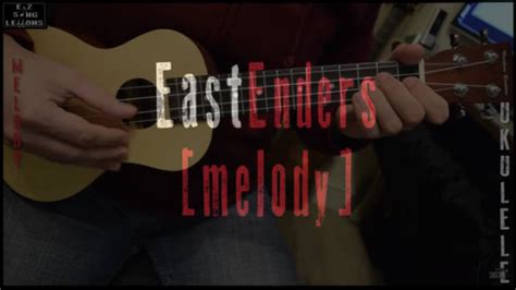 ez song lessons eastenders theme tune melody ukulele