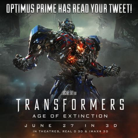 stream optimustweet   optimus prime   approve  message  transformersmovie
