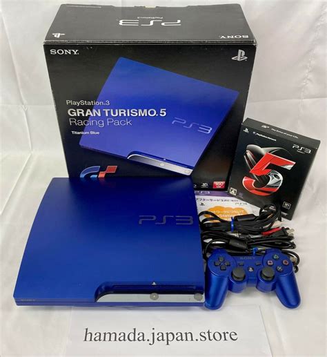 sony playstation  ps gran turismo titanium blue limited game