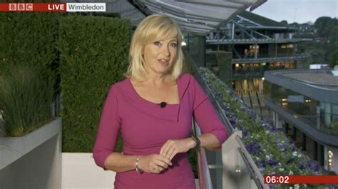 Bbc Weather Carol Kirkwood Sizzles In Skintight Busty Frock Tv