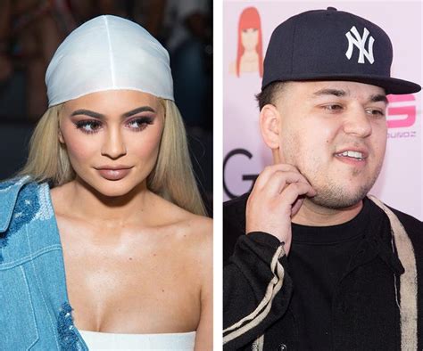 furious rob kardashian tweets kylie jenner s number woman s day